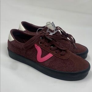 NEW Vans off the wall suede sport low sneakers  mens 4.5 womens 6